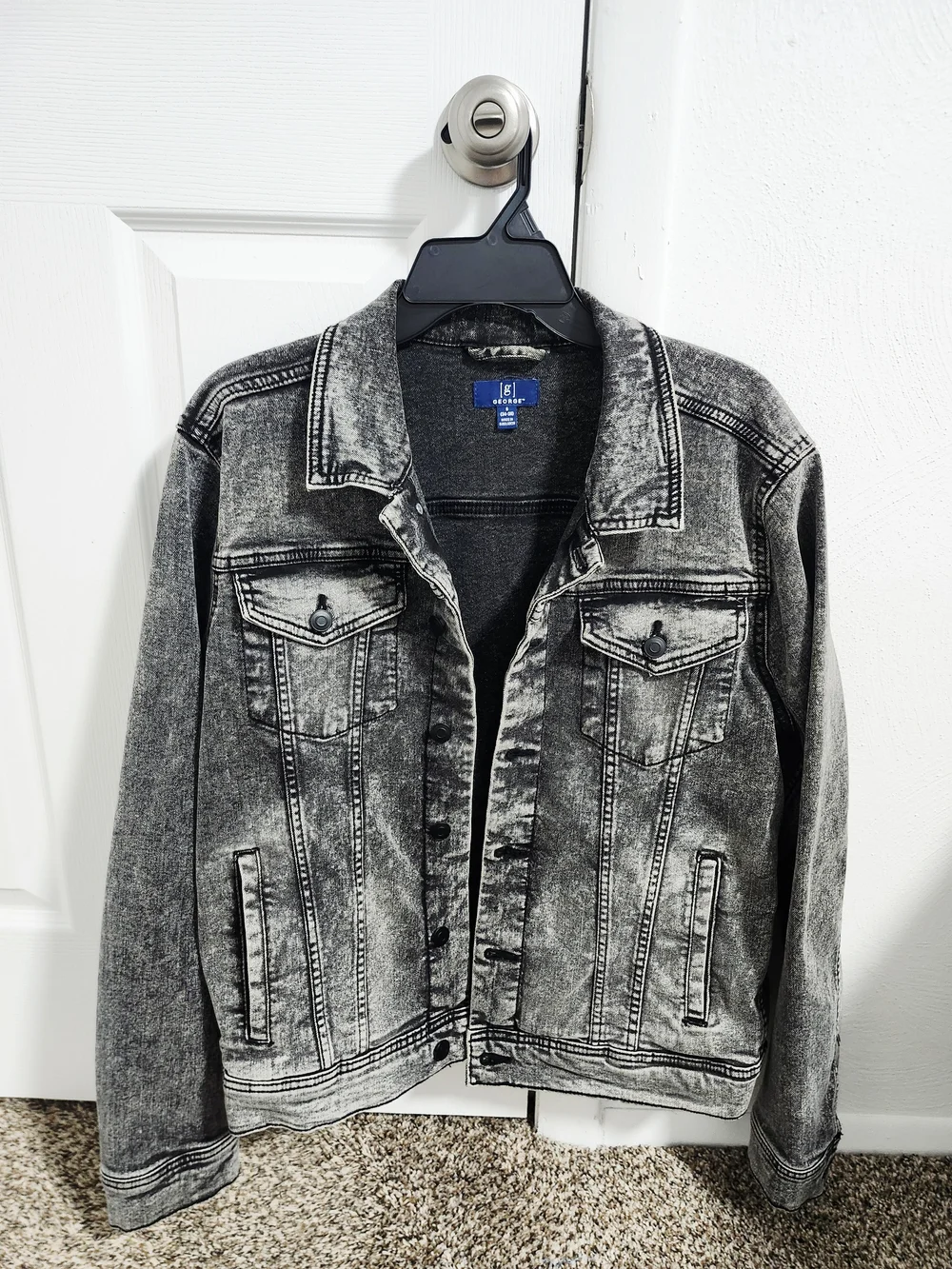 George Gray Washed Denim Jacket